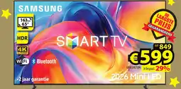 ElectroStock Samsung smart tv aanbieding