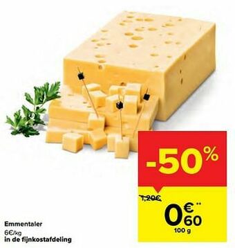 Carrefour Emmentaler aanbieding