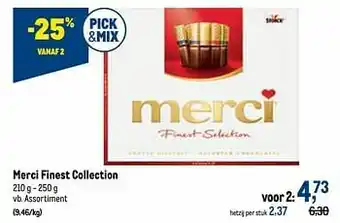 Merci finest collection assortiment