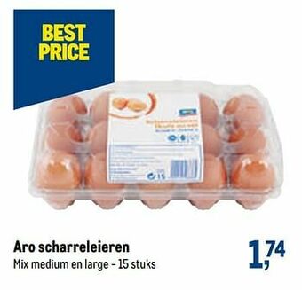 Makro Aro scharreleieren aanbieding