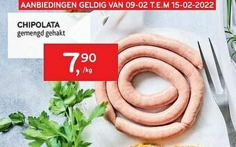Alvo Chipolata gemengd gehakt aanbieding
