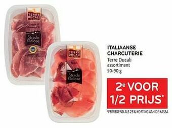 Alvo Italiaanse charcuterie terre ducali 2e voor 1-2 prijs aanbieding