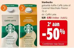 Colruyt starbucks gekoelde koffie aanbieding
