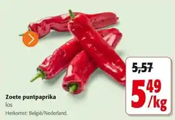 Colruyt Zoete punt paprika aanbieding