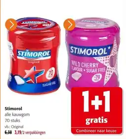 Colruyt Stimorol alle kauwgom aanbieding