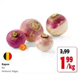 Colruyt Rapen aanbieding