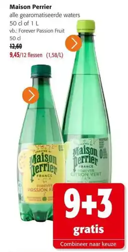 Colruyt Maison Perrier alle gearomatiseerde waters aanbieding