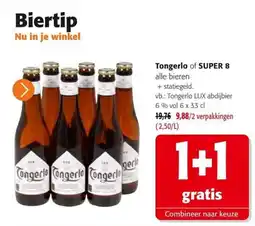 Colruyt Tongerlo of SUPER 8 aanbieding