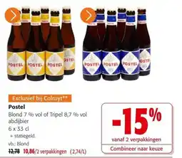 Colruyt Postel aanbieding