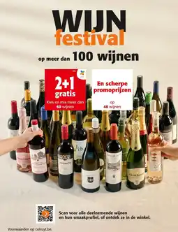 Colruyt Wijn festival aanbieding