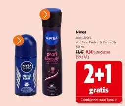 Colruyt Nivea alle deo's aanbieding