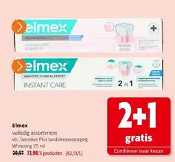 Colruyt Elmex volledig assortiment aanbieding