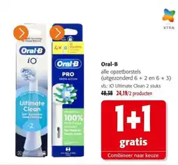 Colruyt Oral-B alle opzetborstels aanbieding