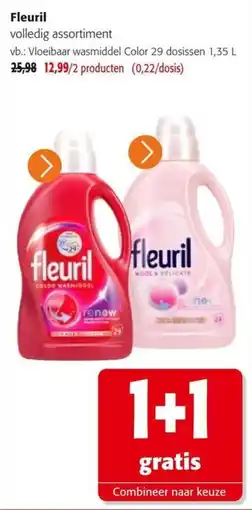 Colruyt Fleuril volledig assortiment aanbieding
