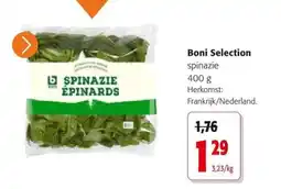 Colruyt spinazie aanbieding