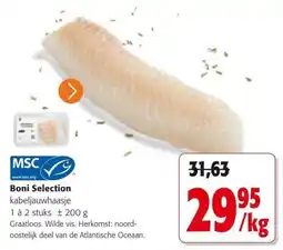 Colruyt Boni Selection kabeljauwhaasje aanbieding