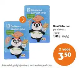 Colruyt Boni Selection pandaworst aanbieding