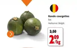 Colruyt Ronde courgettes aanbieding