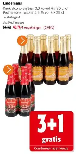 Colruyt Lindemans Kriek aanbieding