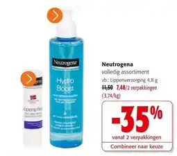 Colruyt Neutrogena Hydro Boost aanbieding