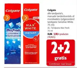 Colruyt Colgate tandpasta aanbieding