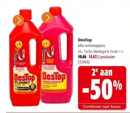 Colruyt DesTop alle ontstoppers aanbieding