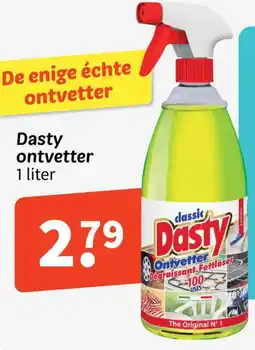 Wibra Dasty ontvetter aanbieding