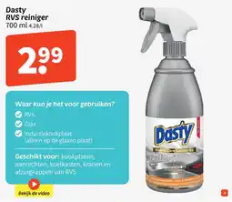 Wibra Dasty RVS reiniger aanbieding