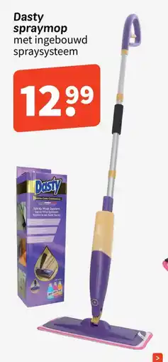 Wibra Dasty spraymop met ingebouwd spraysysteem aanbieding