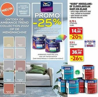 Hubo Hubo hoogglansof zijdeglanslak kant-en-klaar aanbieding