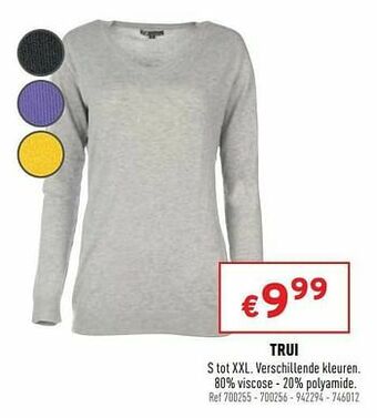 Trafic Trui aanbieding