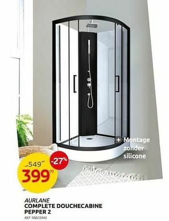 Brico Complete douchecabine pepper 2 aanbieding