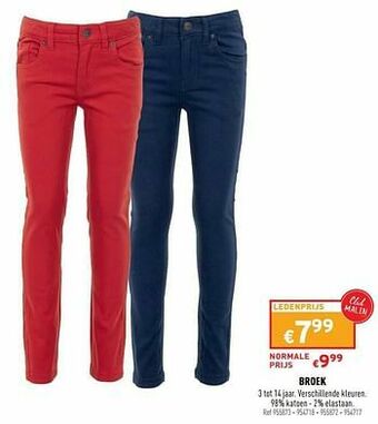 Trafic Broek aanbieding