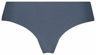 HEMA HEMA Damesbrazilian Micro Kant Middenblauw (middenblauw) aanbieding