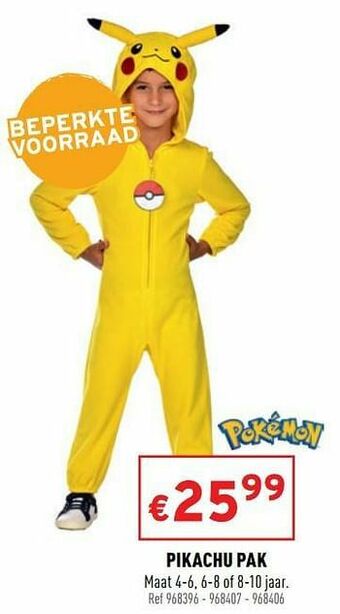 Trafic Pikachu pak aanbieding
