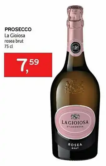 Alvo Prosecco la gioiosa rosea brut aanbieding