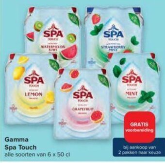 Carrefour Gamma Spa Touch aanbieding