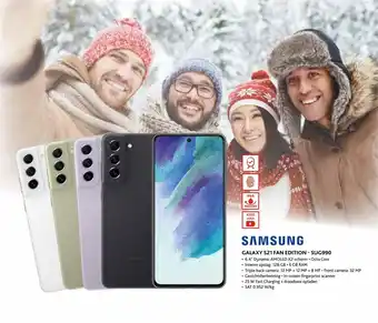 Exellent Samsung Galaxy S21 Fan Edition - SUG990 6.4'' aanbieding