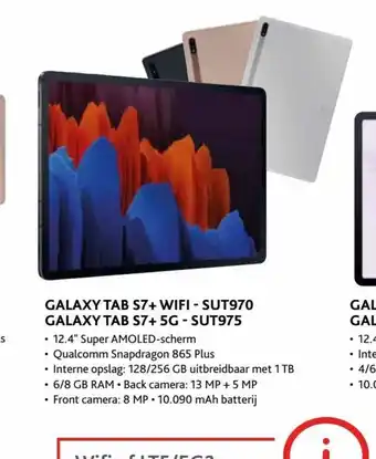 Exellent Galaxy Tab S7+ Wifi - SUT970 12.4'' aanbieding