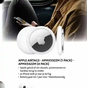 Exellent Apple Airtags - APMX532ZM (1 Pack) aanbieding