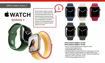 Exellent Apple Watch SERIES 7 45 MM aanbieding