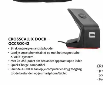 Exellent Crosscall X-Dock-GCCRO042 aanbieding