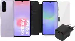 Coolblue Samsung Galaxy A37 128GB Roze 5G + Compleet Accessoirepakket aanbieding