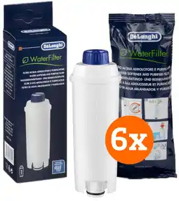 Coolblue De'Longhi Waterfilter 6 stuks aanbieding