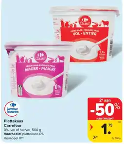 Carrefour Plattekaas aanbieding