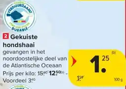 Carrefour Gekuiste hondshaai aanbieding