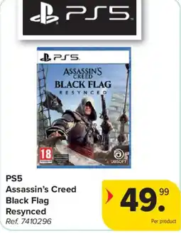 Carrefour Assassin's creed black flag resynced aanbieding