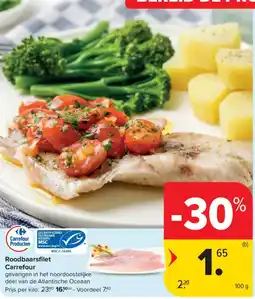 Carrefour Roodbaarsfilet Carrefour aanbieding
