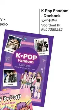Carrefour K-Pop Fandom Doeboek aanbieding