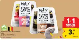 Carrefour Vegan mini-cakes of vegan cakes aanbieding